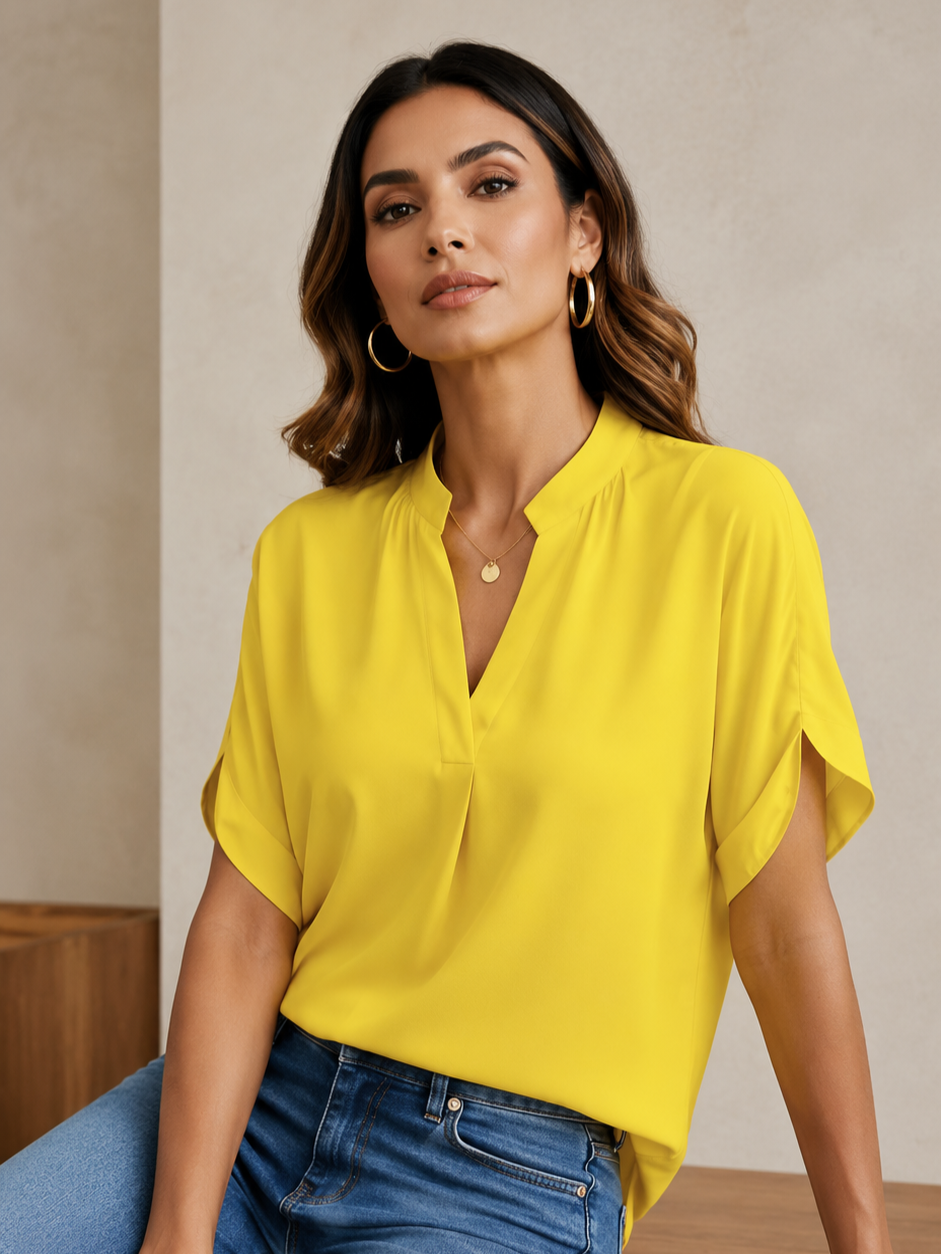 RHÉIN™ Aurelia Classic Blouse
