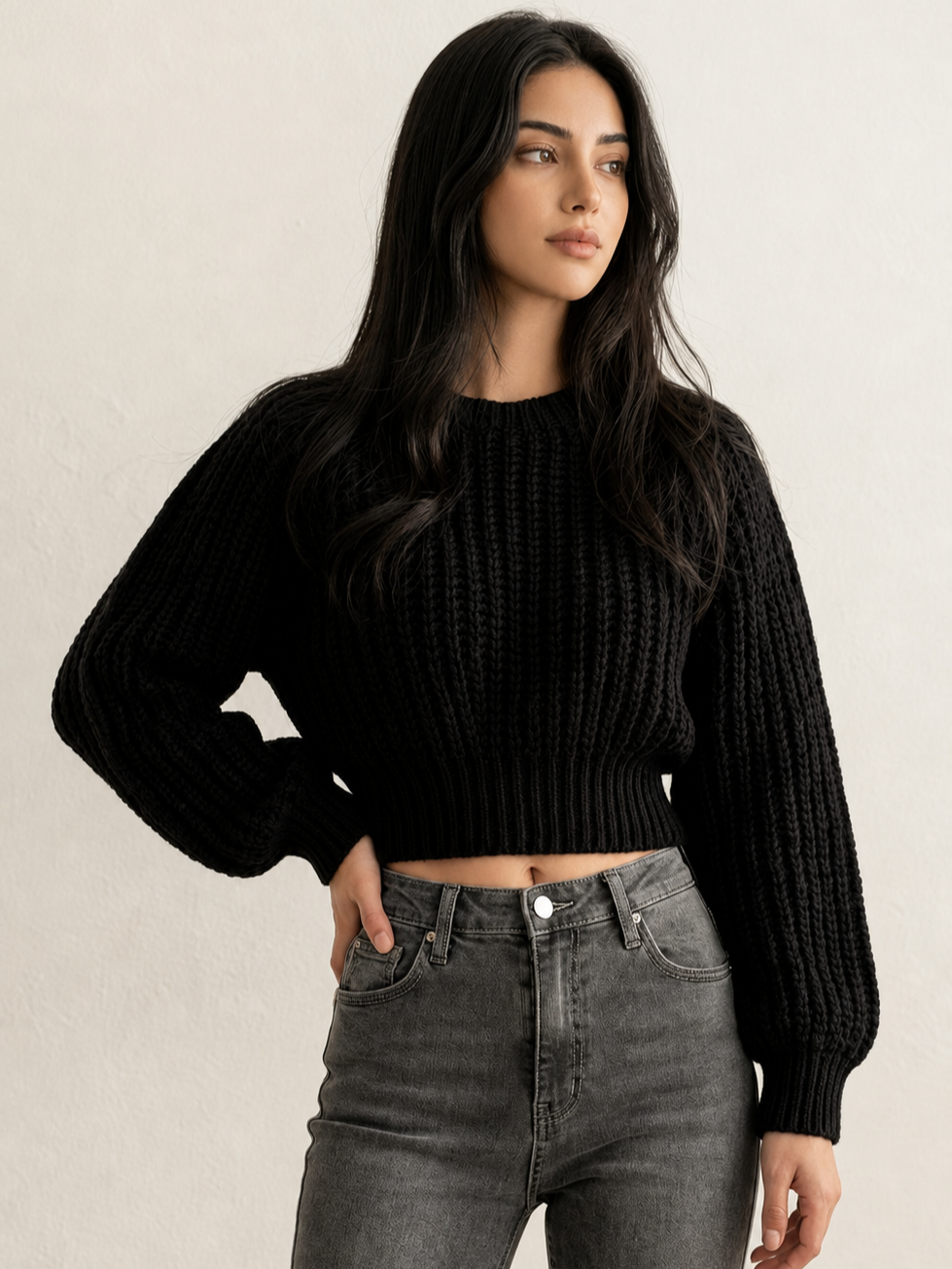 RHÉIN™ Amelia Cozy Knit Sweater