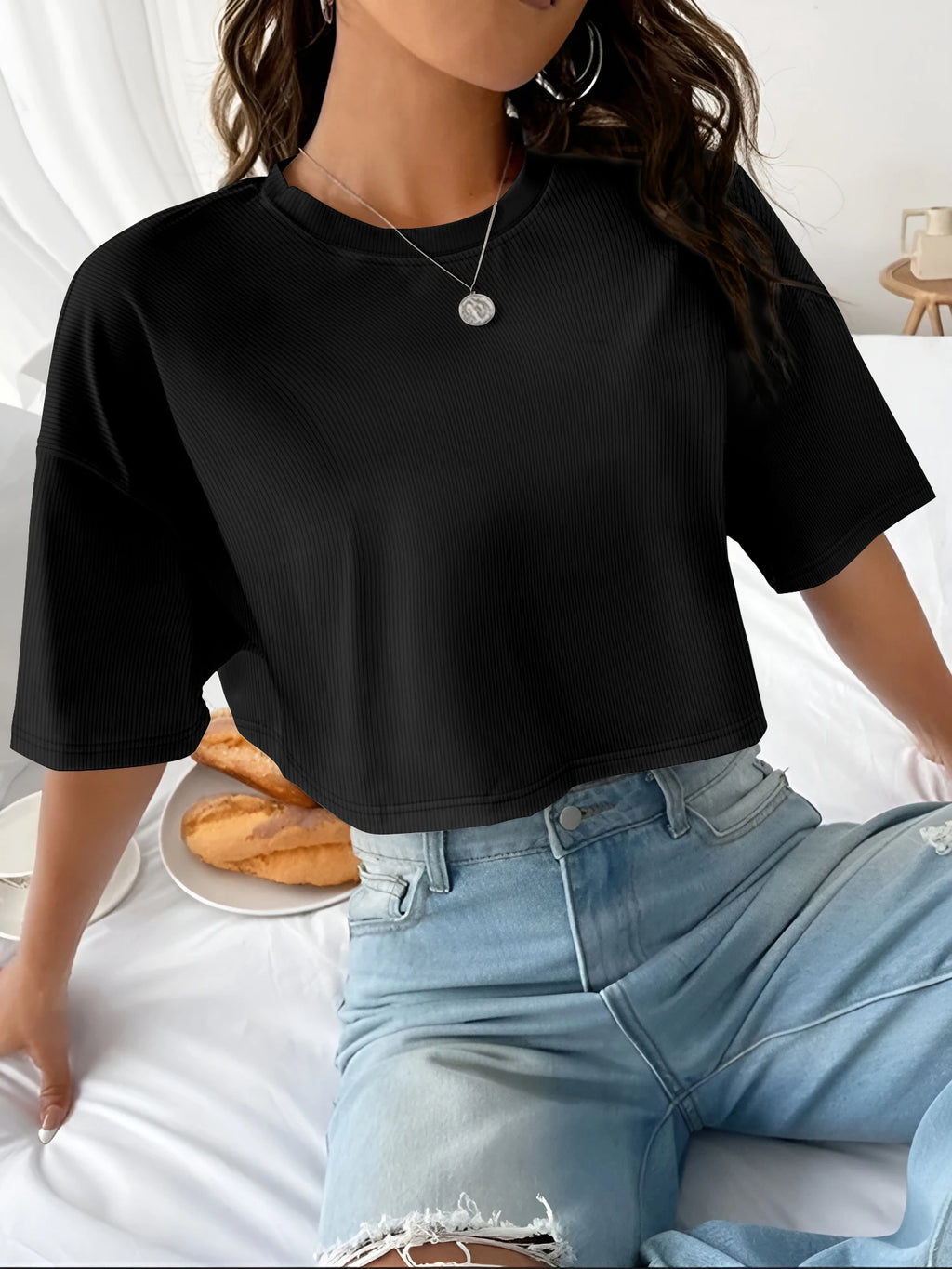 RHÉIN™ Rosalie Ribbed Top
