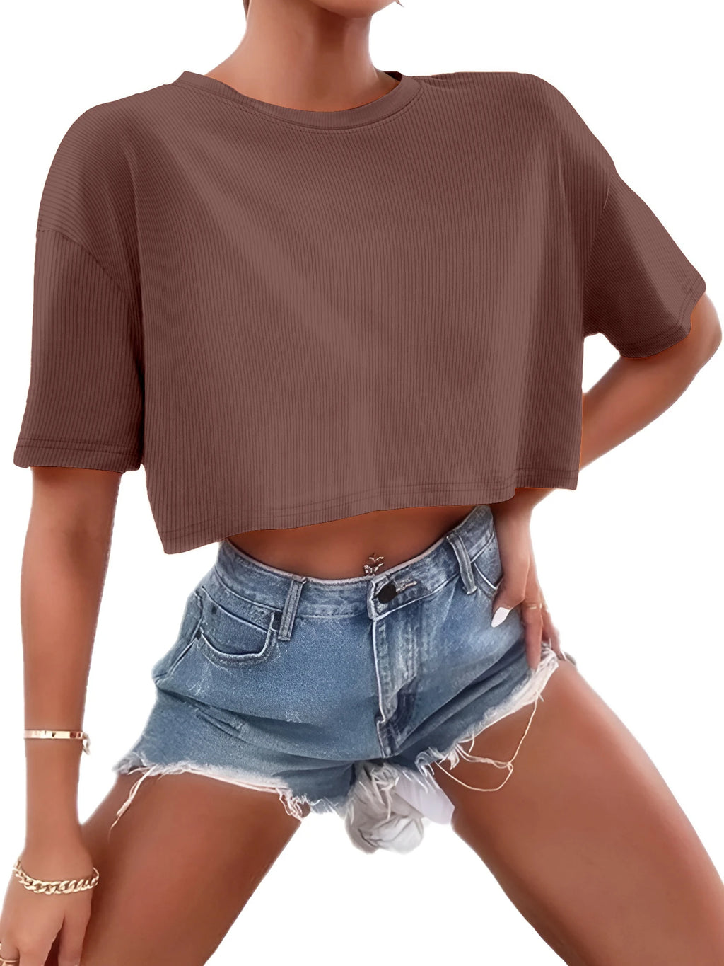 RHÉIN™ Rosalie Ribbed Top