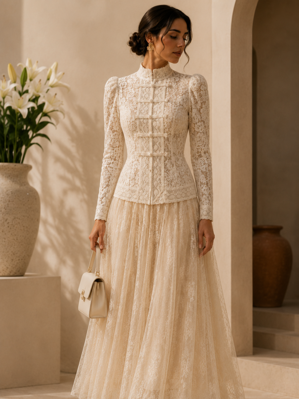 RHÉIN™ Isabella Signature Lace Top